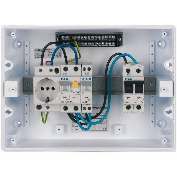 PV DBO 1-phase, 1x RCBO 1x MCB 1x HS 1x socket image 5