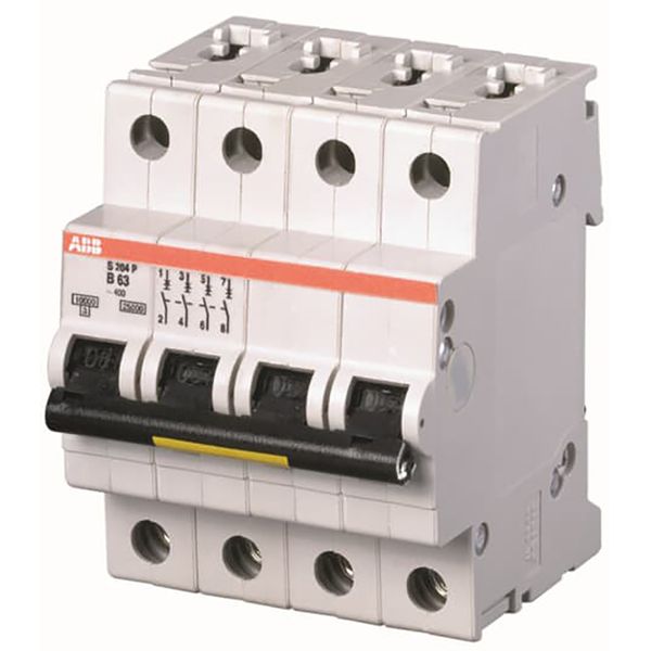 S204P-C0.5 Miniature Circuit Breaker - 4P - C - 0.5 A image 1