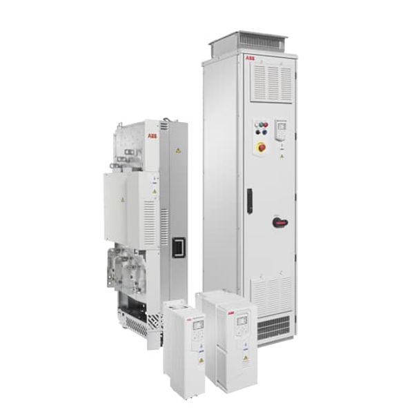 LV AC wall-mounted drive for HVAC, IEC: Pn 200 kW, 363 A, 400 V, UL: Pld 300 Hp, 361 A (ACH580-01-363A-4) image 1