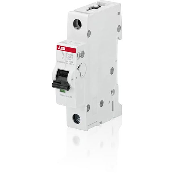 S201M-B20 Miniature Circuit Breaker - 1P - B - 20 A image 1