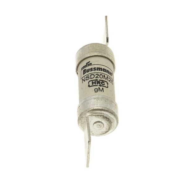 Fuse-link, low voltage, AC 415 V, BS88/F2, 18 x 59 mm, gM, BS image 2