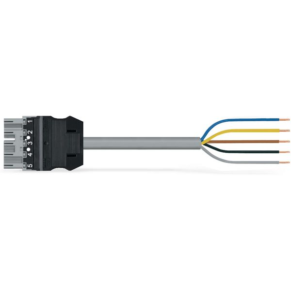 pre-assembled connecting cable Eca Plug/open-ended white image 2