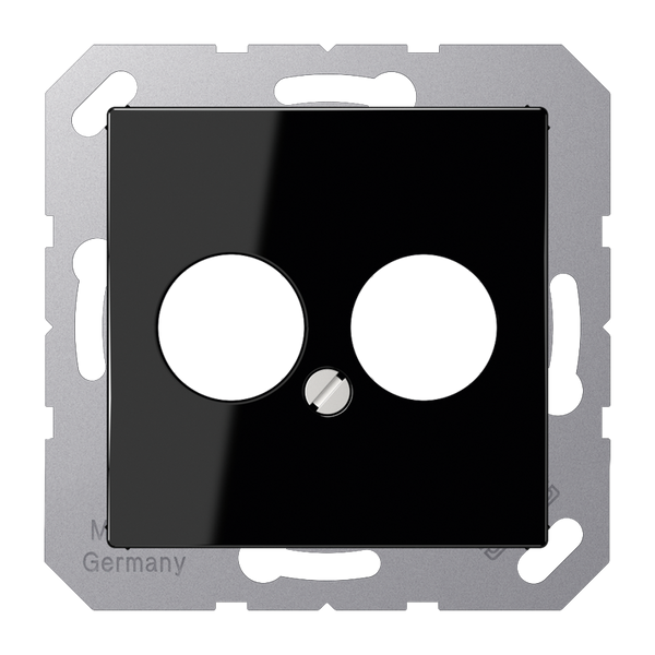 Centre plate f.Hifi socket A562-2BFSW image 1