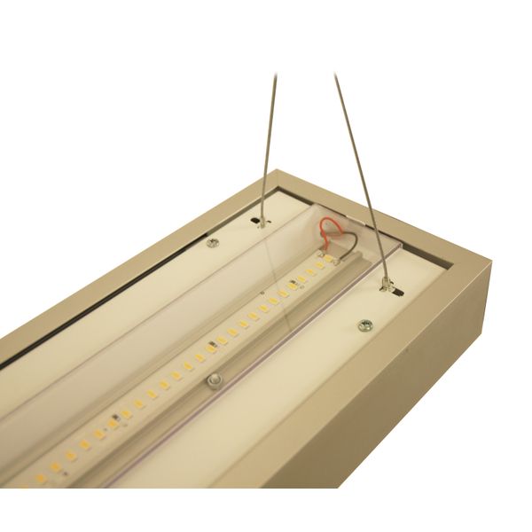 Office LED D/I  75W, 4000K, 10000lm, ECG anodized, L-1,5m image 4