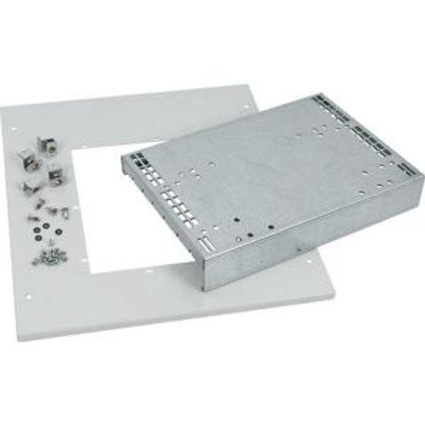 Mounting kit, IZMX40, 3/4p, withdrawable unit, W=800mm, grey image 2