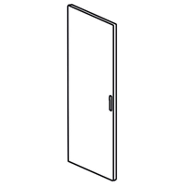 Reversible curved metal door XL³ 4000 - width 725 mm - Height 2000 mm image 1