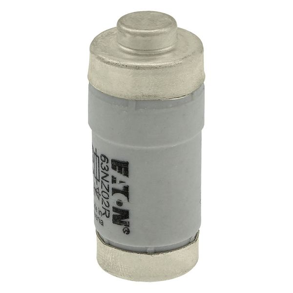 Fuse-link, LV, 63 A, AC 400 V, D02, aR, IEC, ultra rapid image 8