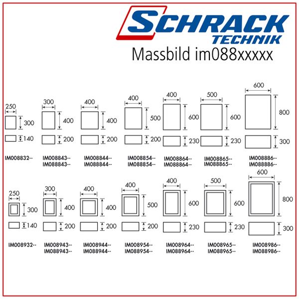 MINIPOL with quarter turn lock, H=500 W=400 D=200mm image 2