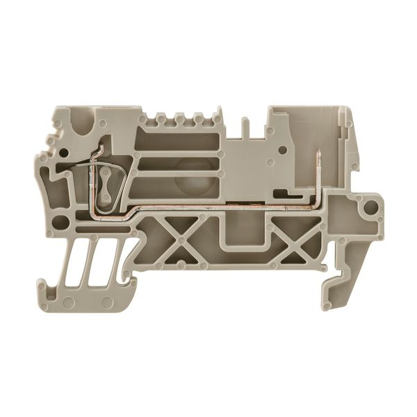 Feed-through terminal block, Tension-clamp connection, 2.5 mm², 500 V, image 1