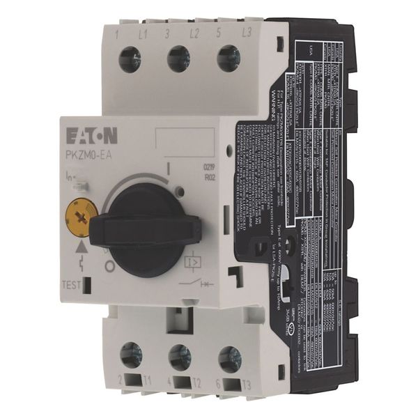 Motor-protective circuit-breaker, 3p, Ir=4-6.3A, screw connection image 1