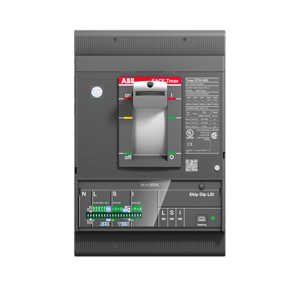 XT5S 600 Ekip Dip LSIG 600 3p FF UL/CSA image 5