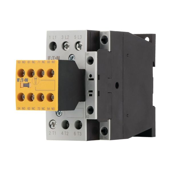 Safety contactor, 380 V 400 V: 11 kW, 2 N/O, 3 NC, 230 V 50 Hz, 240 V 60 Hz, AC operation, Screw terminals, with mirror contact. image 15