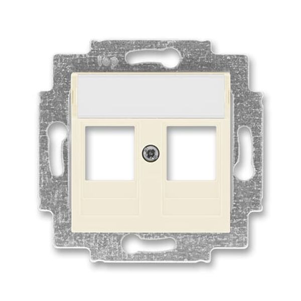 5014H-A01018 17 Communication double socket outlet image 1