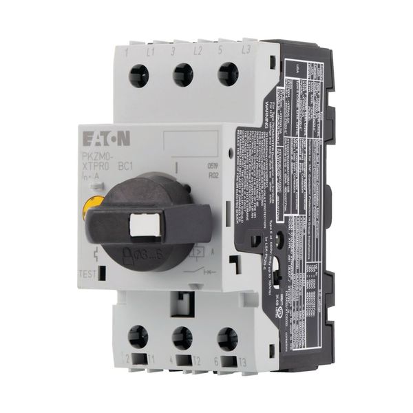 Motor-protective circuit-breaker, 3p, Ir=1-1.6A, thumb grip lockable image 15