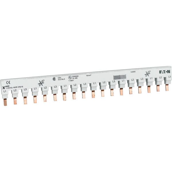 Block busbar 3Ph., 12HP, for FAZ-NA, FAZ-RT image 5