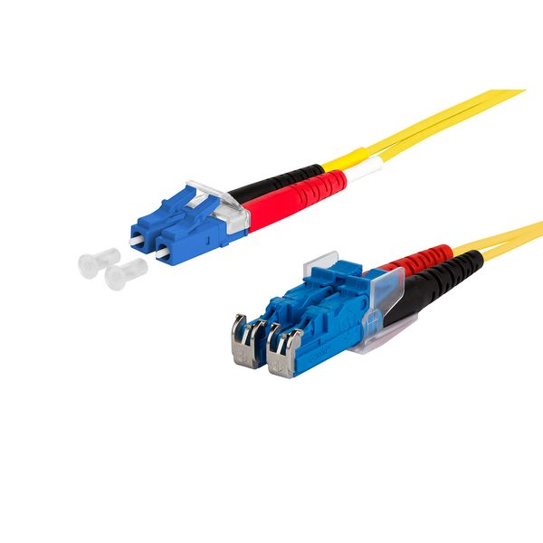 OpDAT patch cord LC-D/E2000-D OS2, 5.0 m image 2