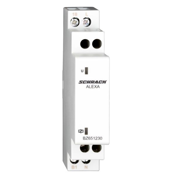 Modular high-inrush-relay series ALEXA, 1 NO, 230V AC image 1