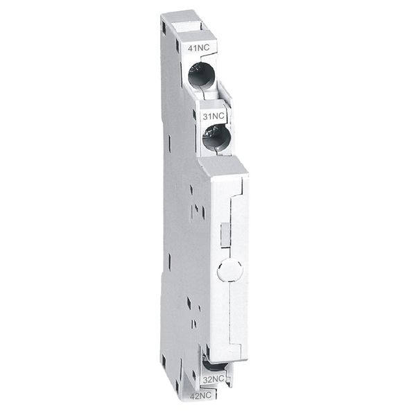 Auxiliary contacts MPX³ - 2-pole - side mounting - 2 NC image 1
