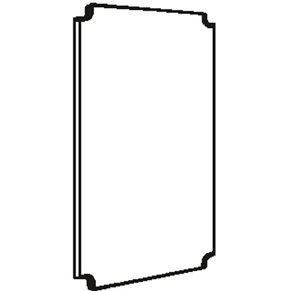 EH4ME1EH EH4 Mounting plate DIN1 790x720x5mm ; EH4ME1EH image 1