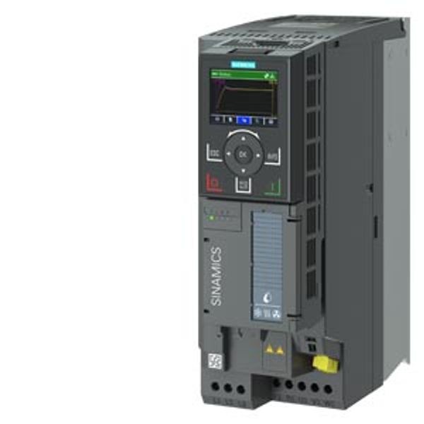 SINAMICS G120X Rated power: 4 kW At 1.1 60s, 1 240 s Unfiltered 200-240 V 3 AC image 1