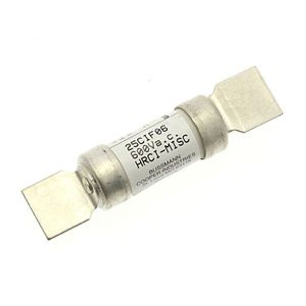 Fuse-link, LV, 15 A, AC 600 V, DC 250 V, HRCI-CB, 14 x 61 mm, CSA image 7