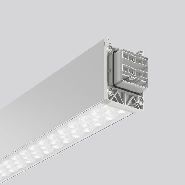 LINEDO, 40 W, 6650 lm, 840, aluminium, on/off Continuous line luminair image 1