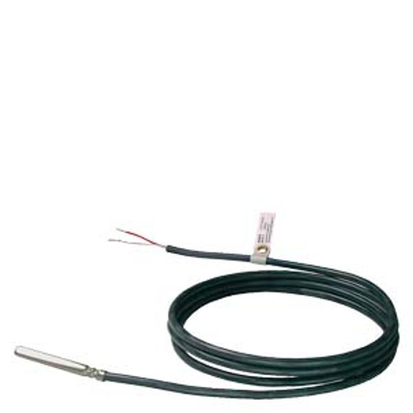 QAZ21.682/101 - Temperature sensor with silicone cable 2 m, LG-Ni1000 image 1