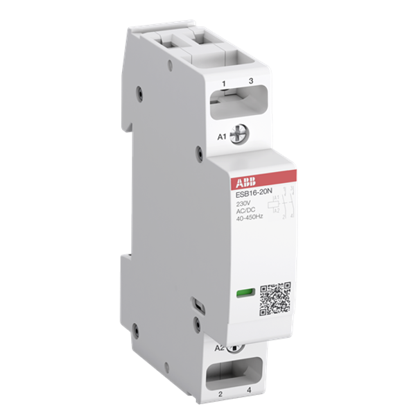 ESB16-11N-03 Installation Contactor (NC) 16 A - 1 NO - 1 NC - 48 V - Control Circuit DC image 4