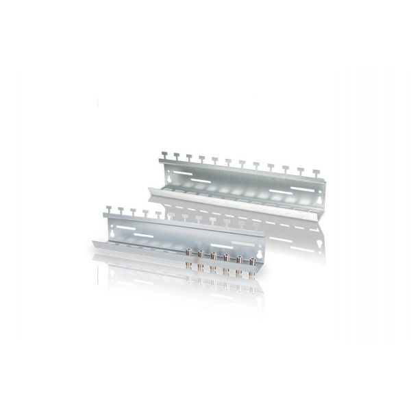 patch panel 6+6 Keystone/Koax, for communication distributor image 1