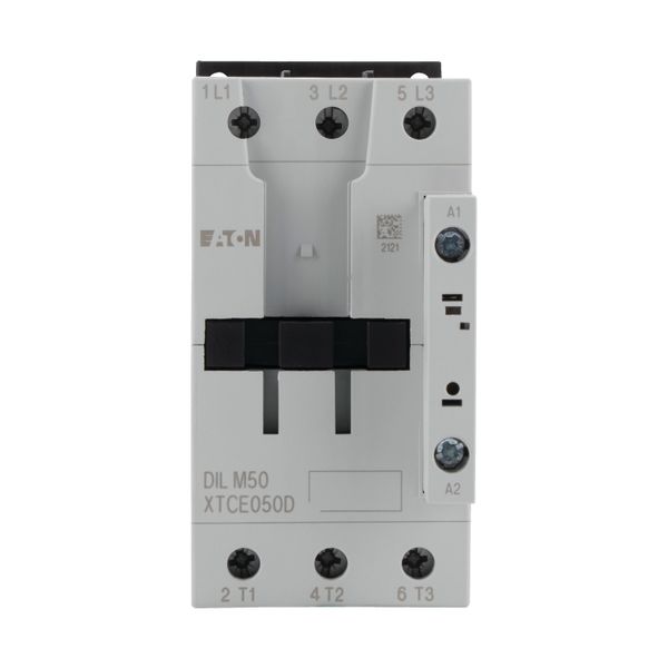 Contactor, 3 pole, 380 V 400 V 22 kW, 110 V 50 Hz, 120 V 60 Hz, AC operation, Screw terminals image 8
