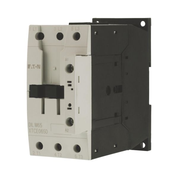 Contactor, 3 pole, 380 V 400 V 30 kW, RDC 24: 24 - 27 V DC, DC operation, Screw terminals image 7