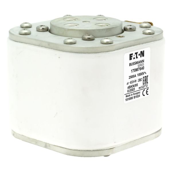 Fuse-link, high speed, 1700 A, AC 1000 V, size 4, 120 x 105 x 80 mm, aR, IEC, single indicator image 15