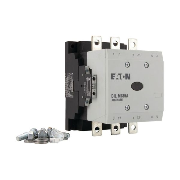 Contactor, 380 V 400 V 90 kW, 2 N/O, 2 NC, RDC 240: 200 - 240 V DC, DC operation, Screw connection image 19