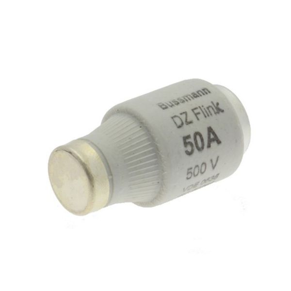 Fuse-link, low voltage, 50 A, AC 500 V, D3, 27 x 18 mm, gR, IEC, fast-acting image 10