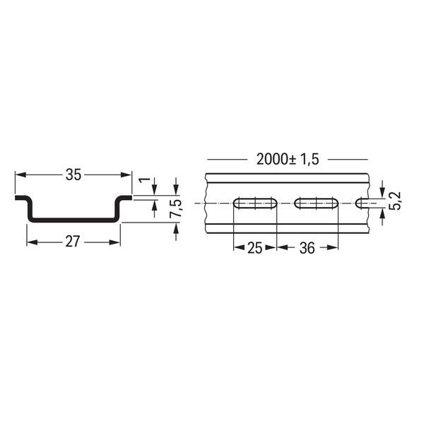 Steel carrier rail image 4