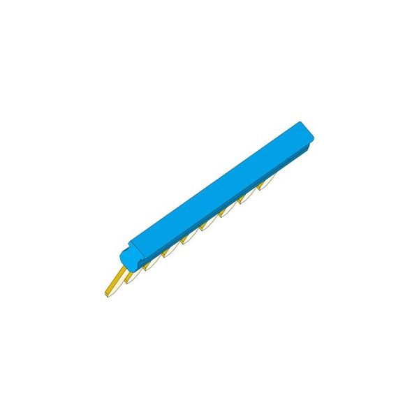 PC52,10 BLEU, LATERAL JUMPER BARS, 10 POLES, BLUE, 10G image 1