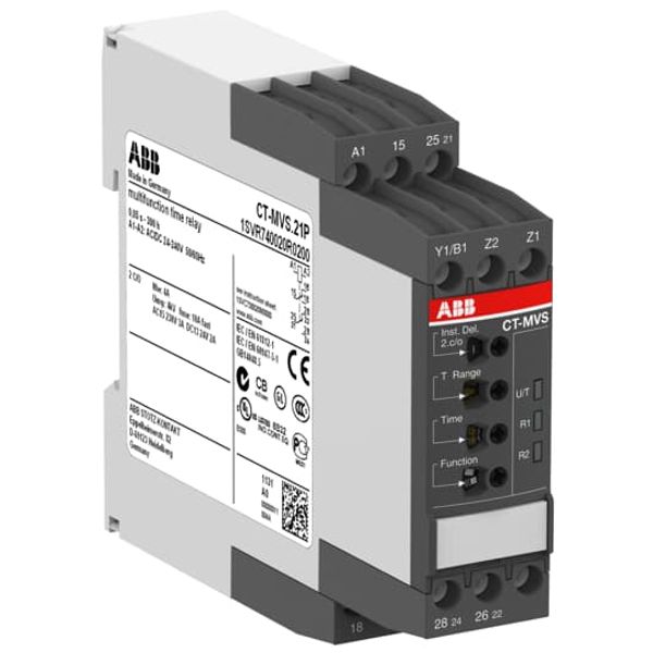 CT-MVS.23P Time relay, multifunction 2c/o, 380-440VAC image 2