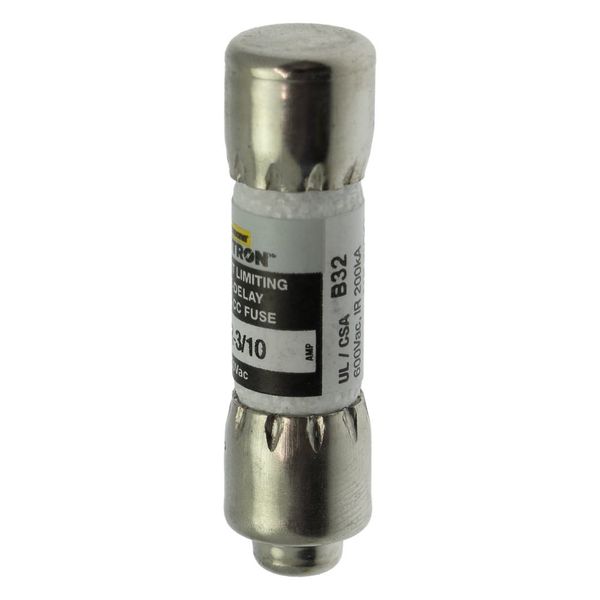 Fuse-link, LV, 0.3 A, AC 600 V, 10 x 38 mm, 13⁄32 x 1-1⁄2 inch, CC, UL, time-delay, rejection-type image 19