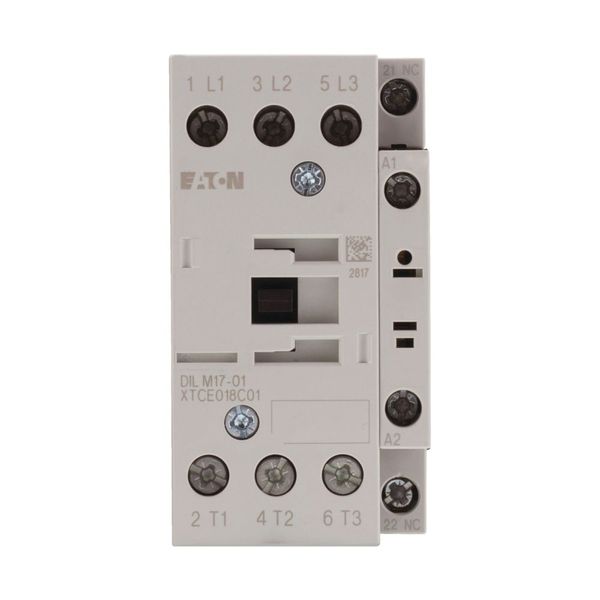 Contactor, 3 pole, 380 V 400 V 7.5 kW, 1 NC, RDC 60: 48 - 60 V DC, DC operation, Screw terminals image 6