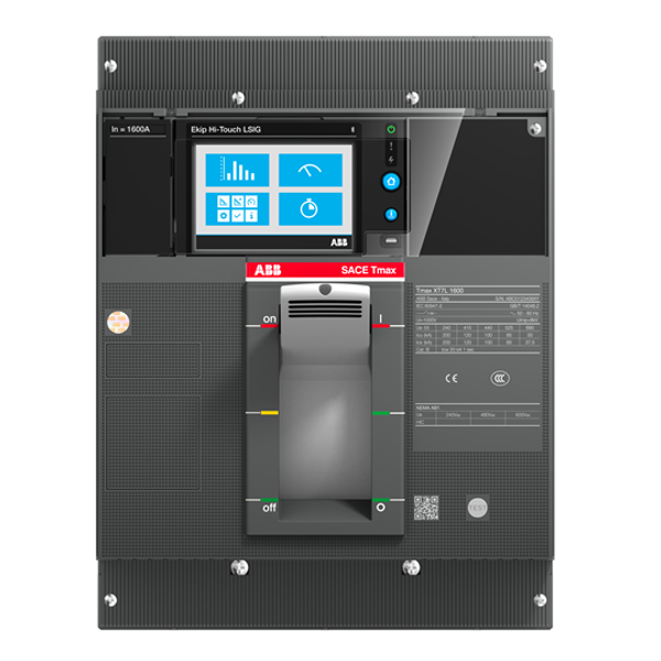 XT7X 1000 Ekip Touch Meas.LSI 1000 3pole fixed execution front termina image 1