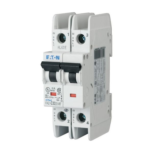 Miniature circuit breaker (MCB), 40 A, 2p, characteristic: B image 7