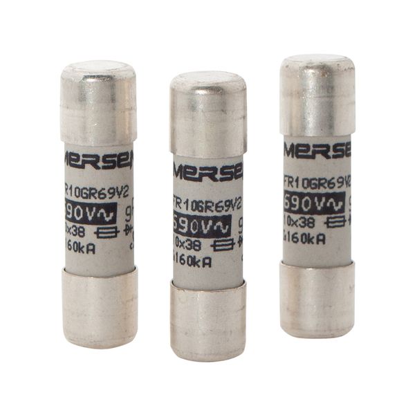 Cylindrical fuse-link gG 10x38 IEC 500VAC 0.5A image 2