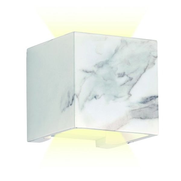 Wall Lamp White Davos image 1