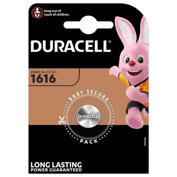 DURACELL Lithium CR1616 BL1 image 1
