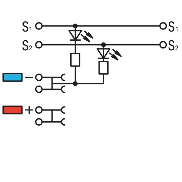 3-conductor sensor terminal block LED (yellow) for PNP-(high-side) swi image 4