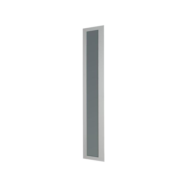 Transparent door (sheet metal), left-hinged, internal locking, IP55, HxW=2030x605mm image 2