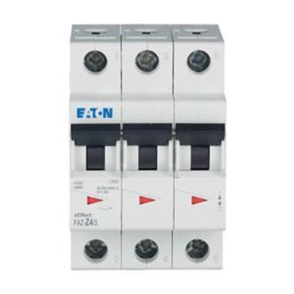 Miniature circuit breaker (MCB), 4 A, 3p, characteristic: Z image 13