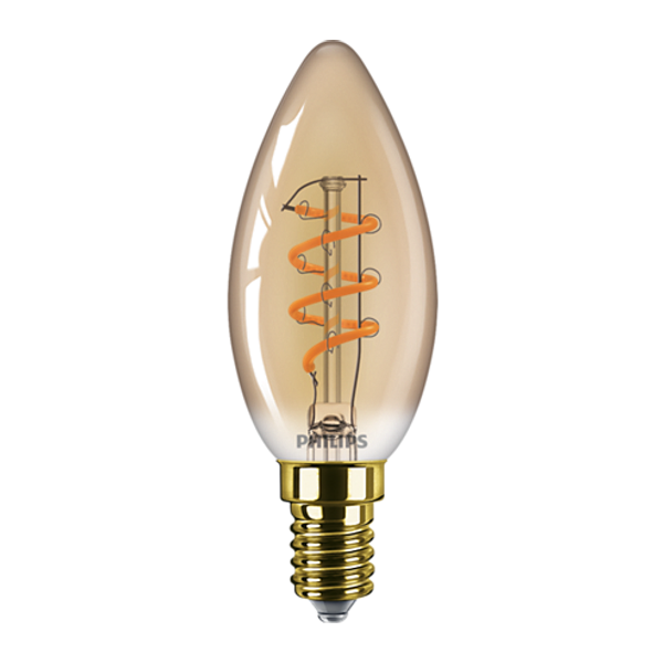 LED B35 25W 2200K E14 Amber Sp DIM 1PF image 1