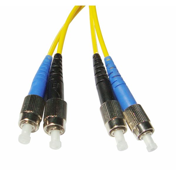 FO Patchcord Duplex FC/FC, 9/125æm OS2, LS0H-3, yellow,10.0m image 1