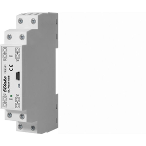 DALI-USB interface for DIN-EN 60715 TH35 rail mounting image 1